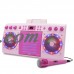 Akai KS303B-BT Bluetooth CD&G Karaoke System, Pink   565368482